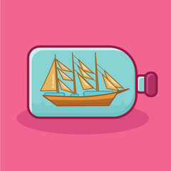 ealed Voyage: A Ship in Glass