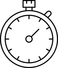 timer Illustration on a white background     