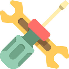 tools Illustration on a white background    