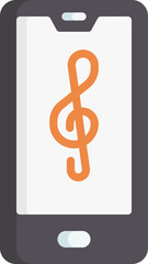 treble (2) Illustration on a white background    