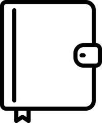 address book Illustration on a white background     