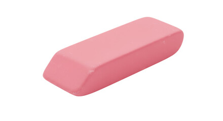 Isolated Pink Eraser