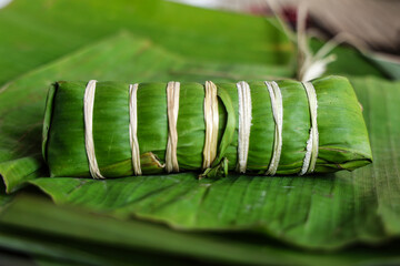 Num ansom jrouk khmer sticky rice