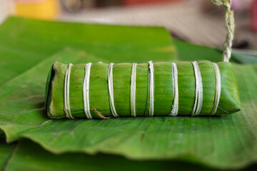 Num ansom jrouk khmer sticky rice