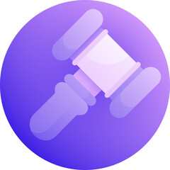 auction Illustration on a white background   