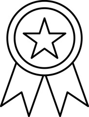 badge Illustration on a white background   