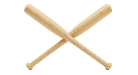 Isolated Baseball Bats