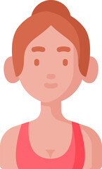 baywatch Illustration on a white background   