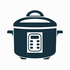 Minimal Kitchen Appliance Vector Illustration.