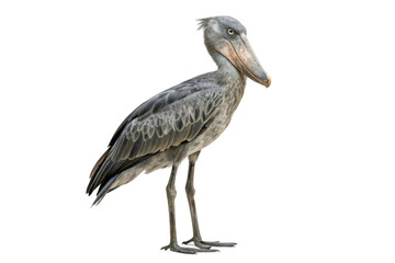 Fototapeta premium Unique African bird with striking features posing gracefully for wildlife enthusiasts