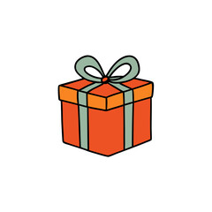 gift box isolated on white