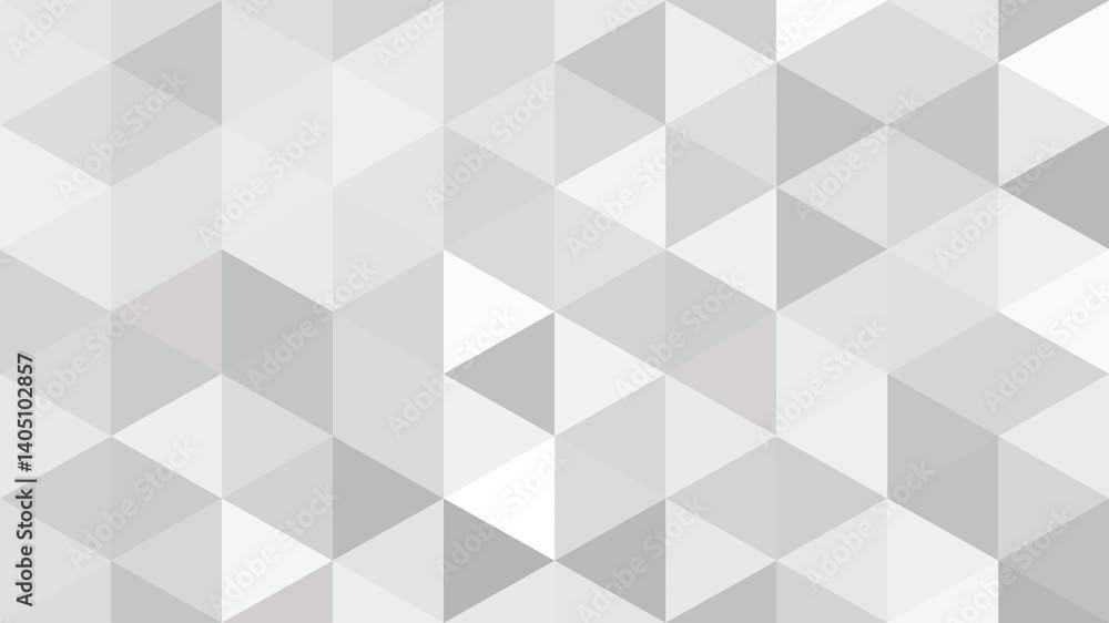 Poster triangle polygon gradient background animation. motion graphic design. 4k.
