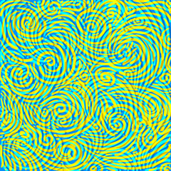 Colorful abstract seamless pattern with lines