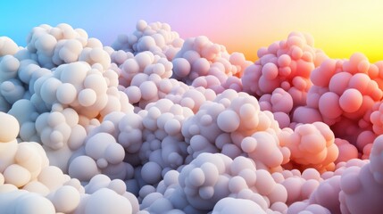 Dynamic cloudinspired gradient scene abstract art digital background vibrant colors soft textures