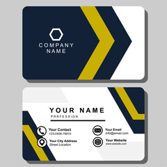 Card design for identify and business.