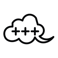 Obraz premium Speech bubble Speech bubble. Cloud speech bubble. Vector