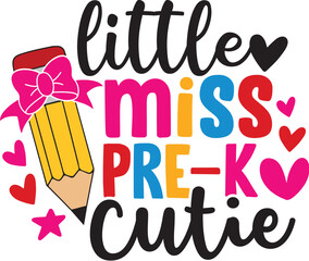 Little Miss Pre-K Cutie