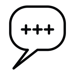 Speech bubble  Speech bubble. Cloud speech bubble. Vector