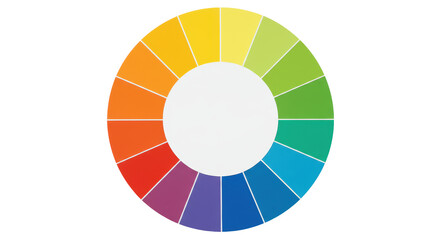 Isolated Color Wheel