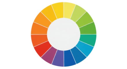 Isolated Color Wheel