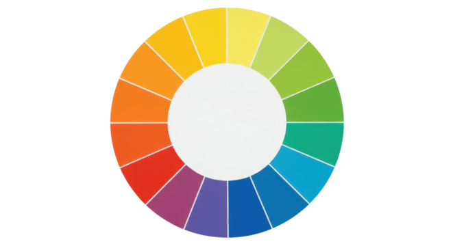 Isolated Color Wheel