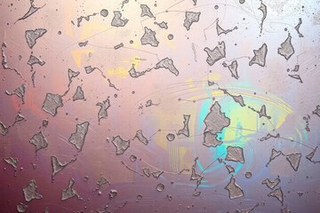 Abstract grunge style texture, aesthetics and harmony