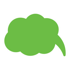 Speech bubble  Speech bubble. Cloud speech bubble. Vector