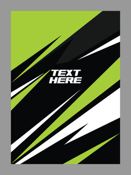 Vector jersey sports design for racing cycling football gaming motocross