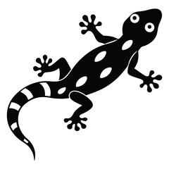 gecko vector sihouette 