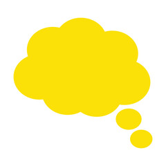 Speech bubble  Speech bubble. Cloud speech bubble. Vector