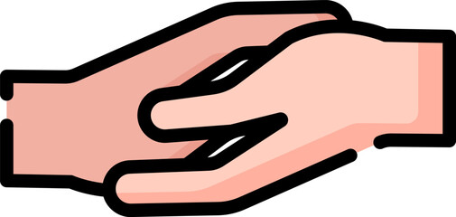 Obraz premium care Illustration on a white background 