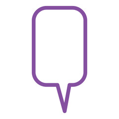 Speech bubble  Speech bubble. Cloud speech bubble. Vector