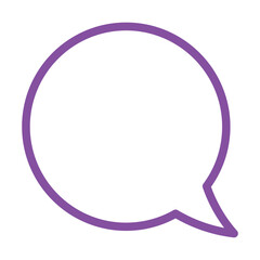 Speech bubble  Speech bubble. Cloud speech bubble. Vector