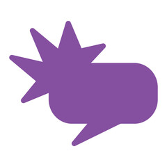 Speech bubble  Speech bubble. Cloud speech bubble. Vector