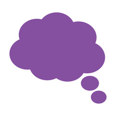 Speech bubble  Speech bubble. Cloud speech bubble. Vector