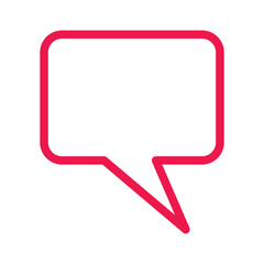 Speech bubble  Speech bubble. Cloud speech bubble. Vector