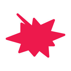 Speech bubble  Speech bubble. Cloud speech bubble. Vector