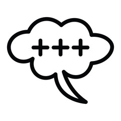 Speech bubble  Speech bubble. Cloud speech bubble. Vector