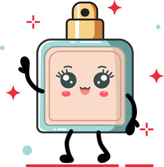 Cute Perfume Makeup Character