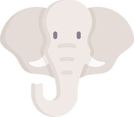 elephant Illustration on a white background     