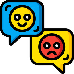 emoticons Illustration on a white background     