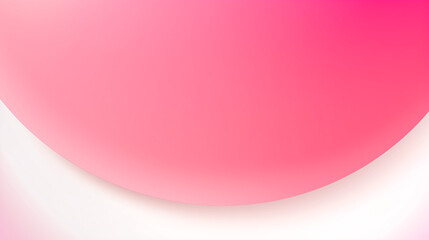 Obraz premium Abstract pink and white gradient geometric circle design, ideal for futuristic web backgrounds, banners, and advertisements.