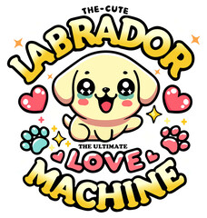 Labrador Retreiver,  SVG File, PNG File, Print on Demand, T-shirt, Mugs, Hoodie, Stickers, Posters, Wall Frame, Dog Lover