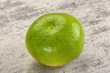 Green ripe fruit sweetie citrus