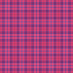 Vibrant pink and blue plaid pattern.  Perfect for textile design, fashion, or website backgrounds.