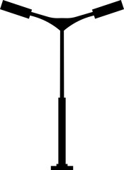 Outdoor urban light. Electric street lamp icons, modern and vintage town lamp post ornamental design, old streetlamp electric power . Realistic metal lampposts ,Elements for landscape construction.