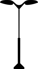 Outdoor urban light. Electric street lamp icons, modern and vintage town lamp post ornamental design, old streetlamp electric power . Realistic metal lampposts ,Elements for landscape construction.