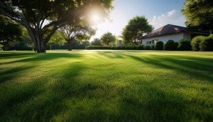 Obraz premium Lawn