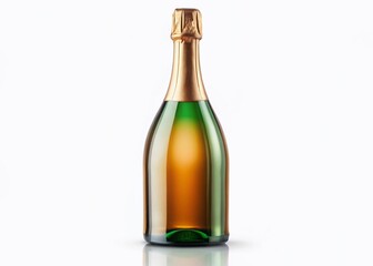 Sparkling Champagne Bottle: A stunning champagne bottle shimmers, capturing the allure of a special occasion. The iconic bottle stands elegantly, ready to be the life of the party.