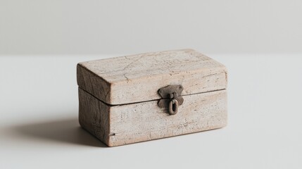 Wooden Box with Lock